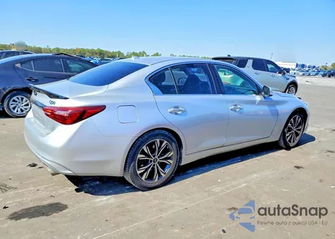 2018 Infiniti Q50 Pure z USA, uszkodzony, nr VIN JN1CV7APXJM240091